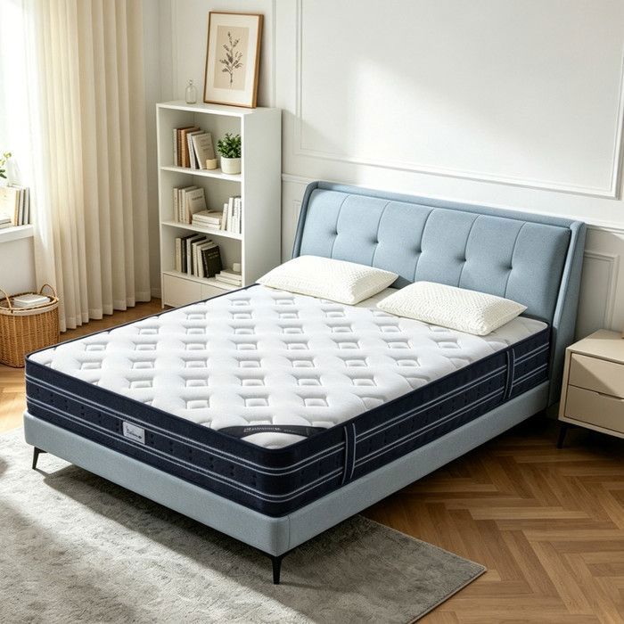 Matelas - YIDATONG - Ressorts ensachés 140x190 30 cm - Mémoire de forme - Latex naturel - OEKO-TEX