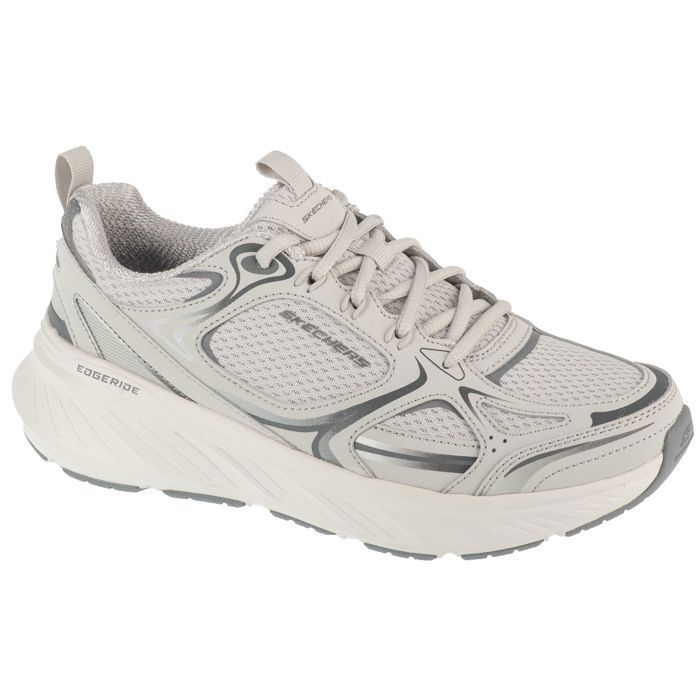 Skechers Baskets Femme - Gris - Skechers Edgeride - Silver Eclipse