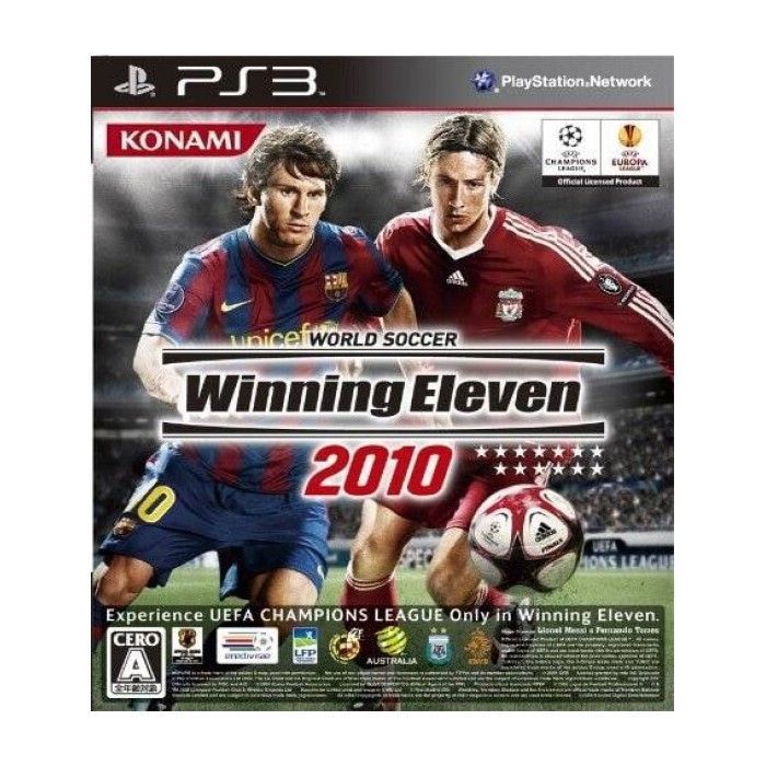 Konami World Soccer Winning Eleven 2010 Jeu PS3 [Jap]