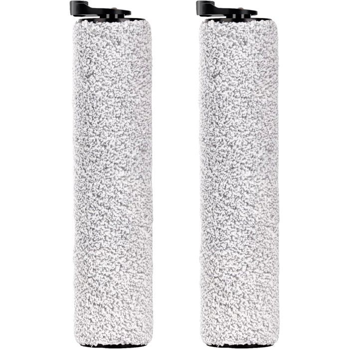 (Lot de 2) Brosse rotative de rechange pour balai aspirateur Tineco iFloor 3/Floor One S3 accessoire pour autolaveuse de sols
