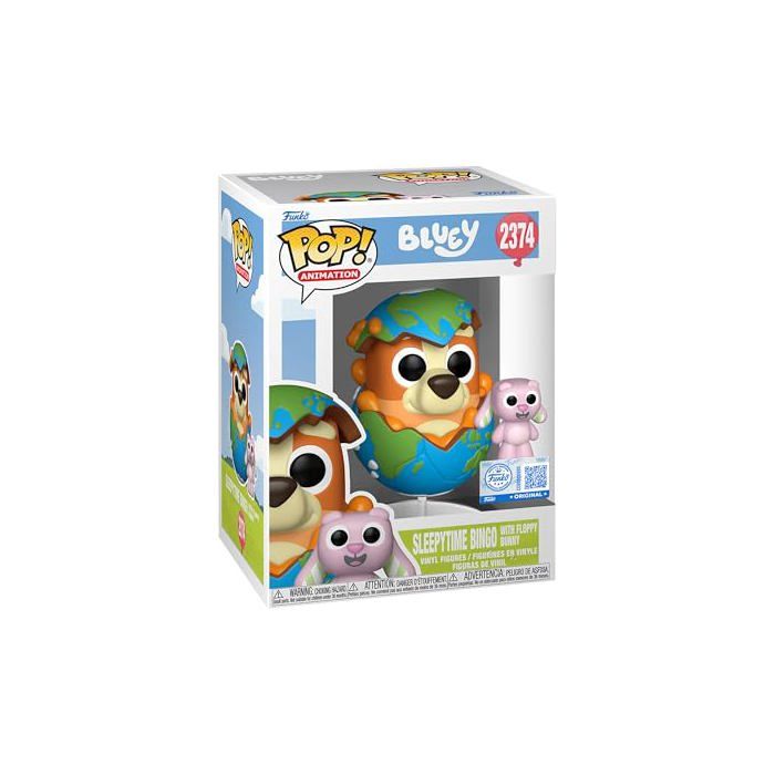 Figurine en vinyle - FUNKO - Sleepytime Bingo with Floppy Bunny - Duo (Bingo & Floppy) - 9 5 cm - Produit officiel Figurine en vinyle - FUNKO - Sleepytime Bingo with Floppy Bunny - Duo (Bingo & Floppy) - 9 5 cm - Produit officiel