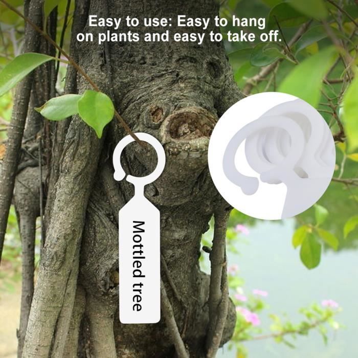 Restokki Lot De 100 étiquettes En Plastique Pour Plantes