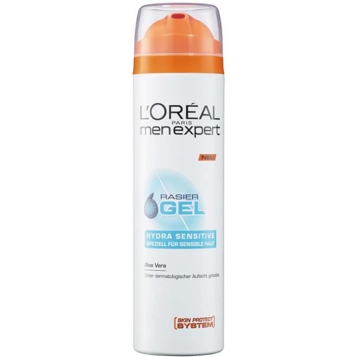 L'Oréal Paris Men Expert Hydra Sensitive Shaving Gel gel de Rasage