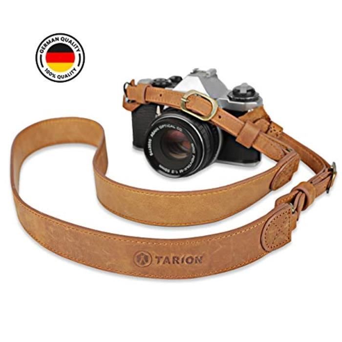 Sangle D'épaule En Cuir Véritable Pour Appareil Photo - Style Vintage - DSLR, Reflex