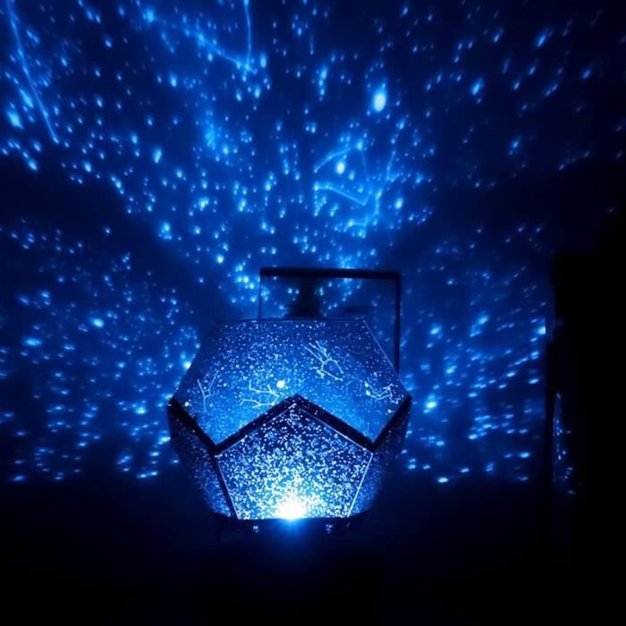 Lampe veilleuse projecteur galaxie - Comptoir des Lampes