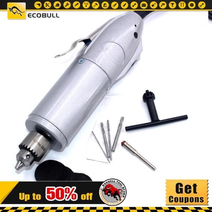 Perceuse à perles 60 W - Ensemble complet d'outils 110 V - Perceuse à perles