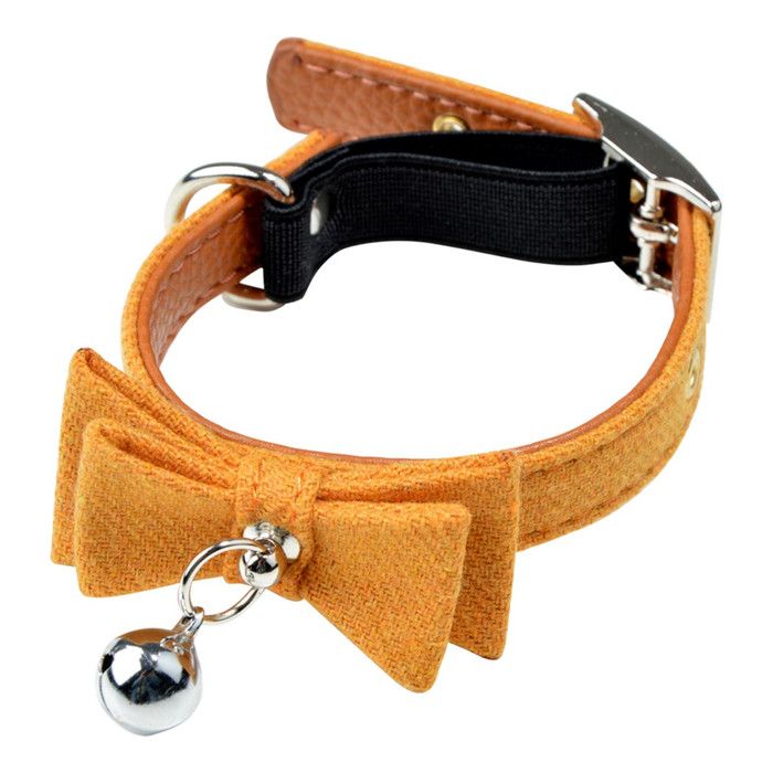 Comparer les prix de Collier pour Chat Anti Etranglement 27cm Moutarde