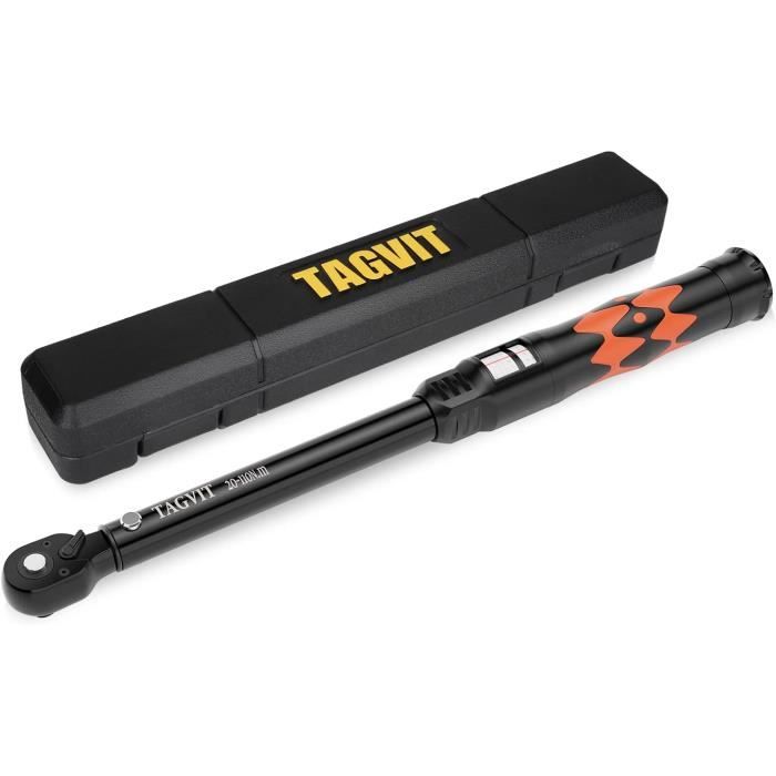 Clé Dynamométrique 3-8", 5-60 Nm - Pour Vélo Et Moto - Précision D