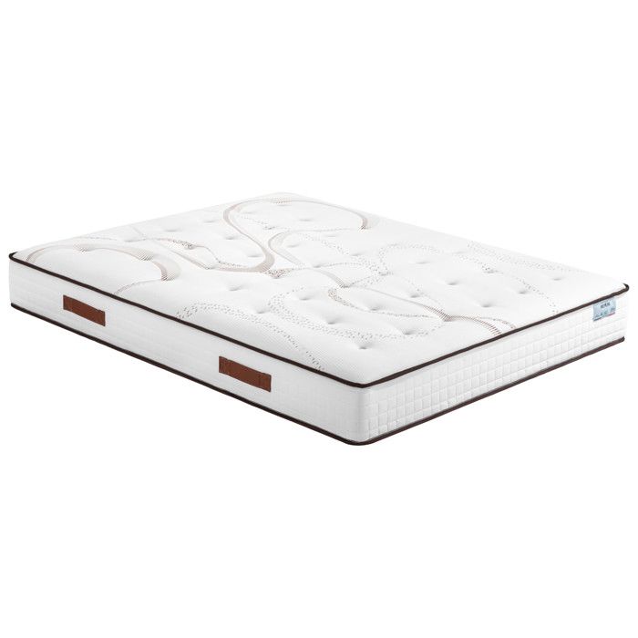 Matelas 140x190 Repere - Ressorts ensachés - Hauteur 26 cm - Soutien ferme Matelas 140x190 Repere - Ressorts ensachés - Hauteur 26 cm - Soutien ferme