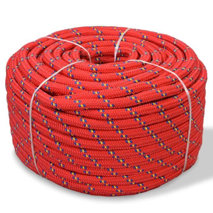 vidaXL Corde de Bateau Polypropylène 8 mm 100 m Blanc Gréement Corde de Levage vidaXL Corde de Bateau Polypropylène 8 mm 100 m Blanc Gréement Corde de Levage