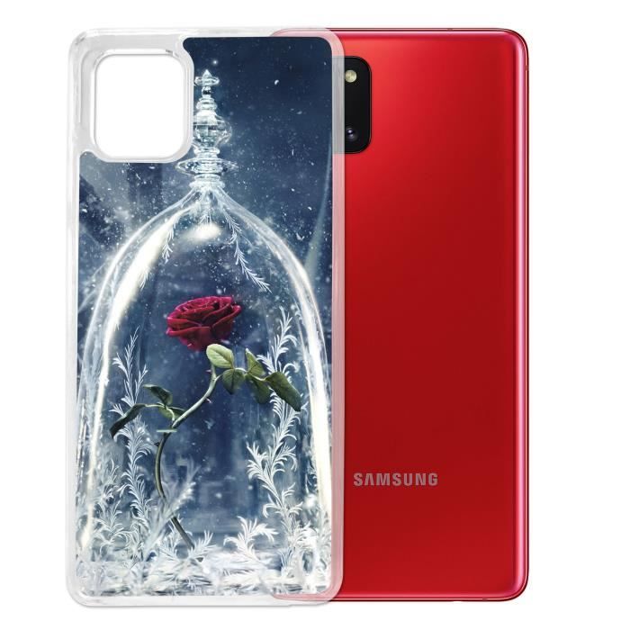 Coque Samsung Galaxy A51 - Rose Belle Et La Bete