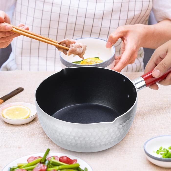 Pot En Bois Pour Ustensiles De Cuisine Faitout Marmite Ustensile De Cuisine Antiadhesif En Aluminium Pour Cuisine Domestique Avec Poignee En Bois 18 Cm Xiu Achat Vente Faitout Marmite Pot De Soupe D Ustensile De Cdiscount