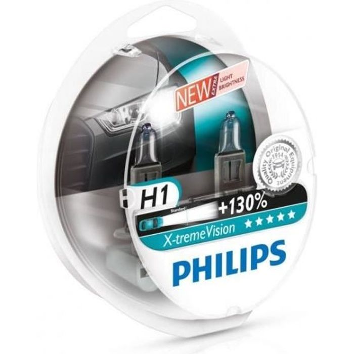 H7 12V 55W PX26d X-tremeVision Moto +130% 1st. Blister Philips, 15