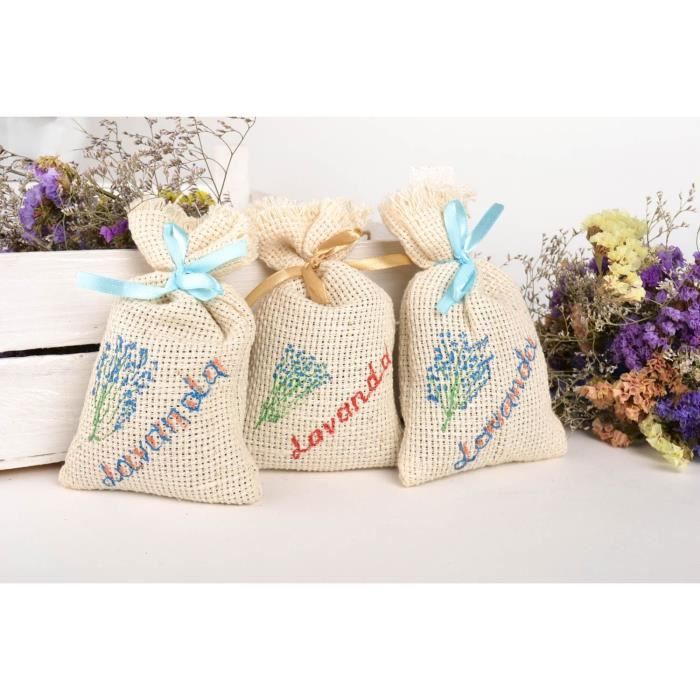 Sachets Parfumes Faits Main Sachets De Lavande 3 Pieces Parfum