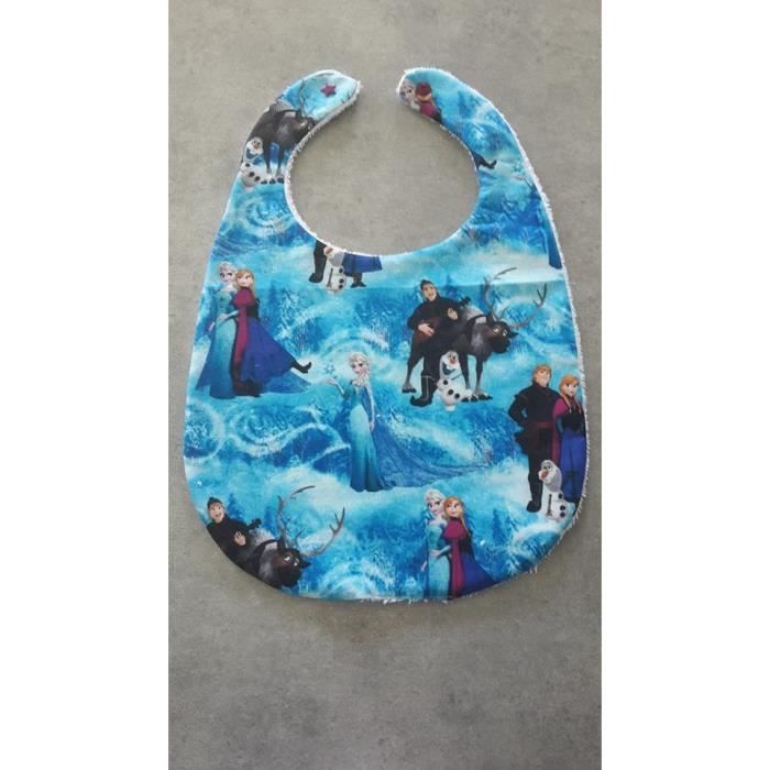 Bavoir Bebe Taille 1 A 2 An Reine Des Neiges Cdiscount Puericulture Eveil Bebe