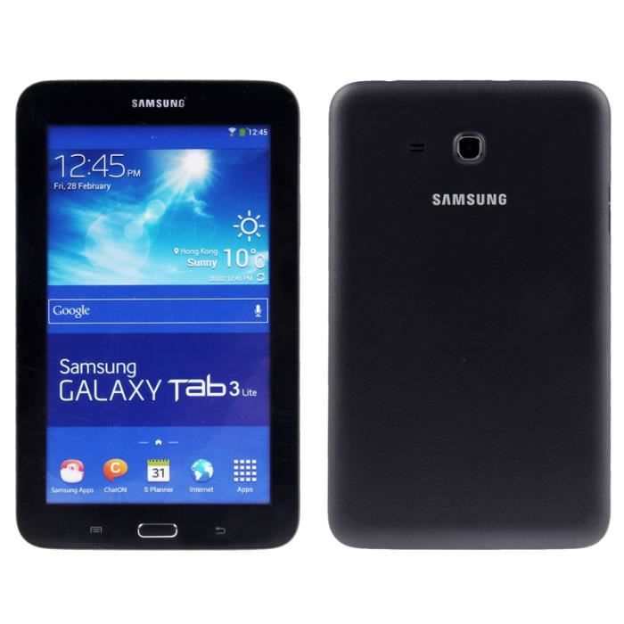 TÉLÉPHONE FACTICE Samsung Galaxy Tab 3 Lite Noir - Achat ...