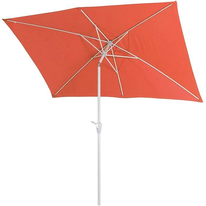 Decoshop26 Parasol de jardin déporté Terracotta - vue 3