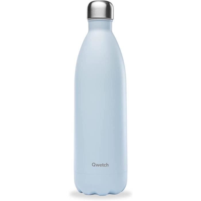 Qwetch - Bouteille Isotherme Pastel Vert 500ml - Gourde Nomade