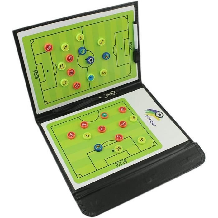 Tableau Magnétique Football CREADY – Outil D'Entraîneur Pour Stratégie & Tactiques – Portable & Pratique