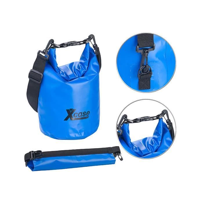 Sac polochon étanche - XCase - 5 L - Bleu - Femme - Protection optimale