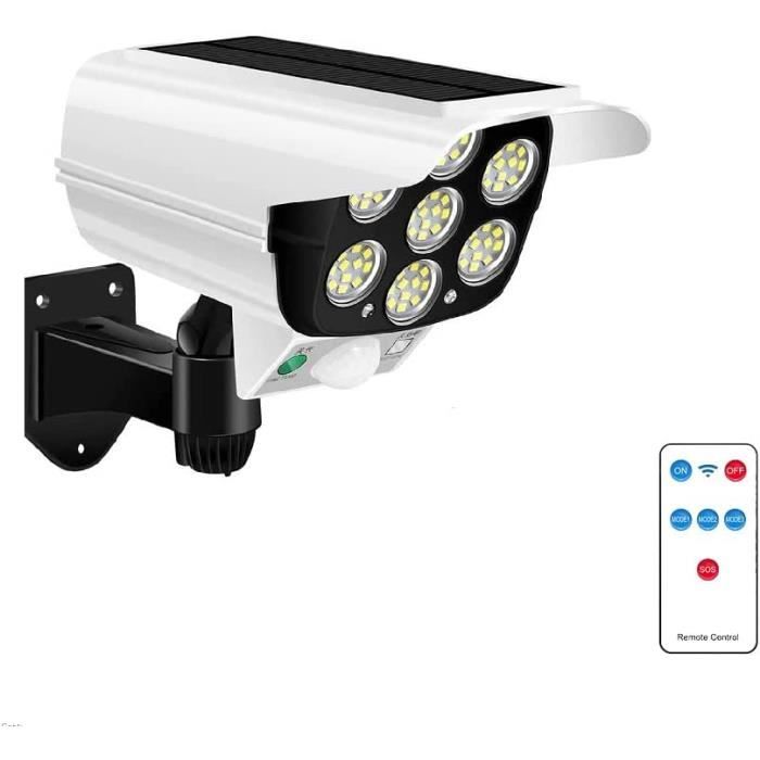 Lampe Solaire Exterieur Caméra Virtuelle, Lumière Solaire De Jardin