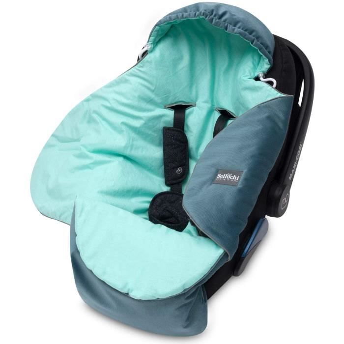 Bellochi Nid D'ange Bebe - Couverture pour Nacelle Poussette Landau Siège  Auto - Chanceliere Universelle - - Copse - Cdiscount Puériculture & Eveil  bébé