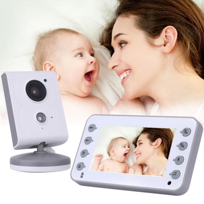 Baby Phone Ecoute Bebe Moniteur Bebe Vision Nocturne A Infrarouge 4 3 Pouces Moniteur Bebe Hd Audio Et Video Type Eu Plug Achat Vente Ecoute Bebe Soldes Sur Cdiscount Des Le Janvier Cdiscount