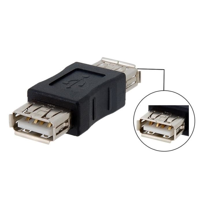 USB type A femelle vers USB Type A de l'adaptat... - Cdiscount Informatique
