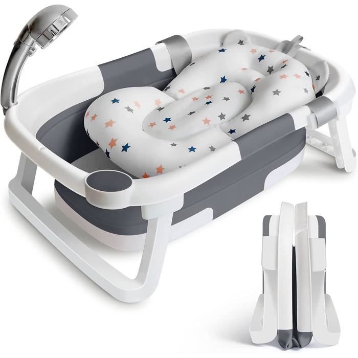 Baignoire Pliable Bébé Marque Modèle Pieds Antidérapants Pliables Portative