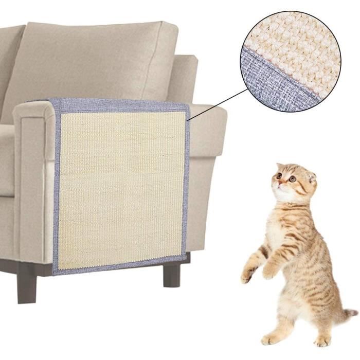 PROTECTION CANAPE CHAT IVYSHION Tapis Griffoir pour Chats, Protection Canapé Meuble Sol Mur