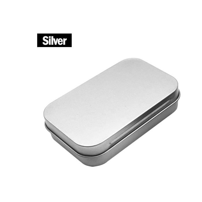 Blanche - Boîte à cigarettes noire, boîte de rangement de tabac noir ...