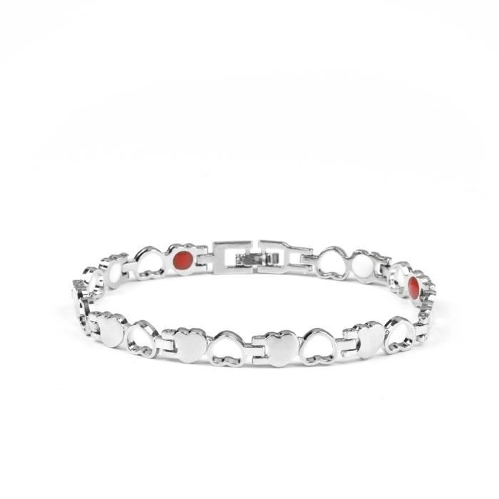 Fermoirs Magnétiques En Forme De Cœur - Lot De 3, Alliage Argenté, Pour Colliers, Bracelets, Réparation Et Customisation De Bijoux
