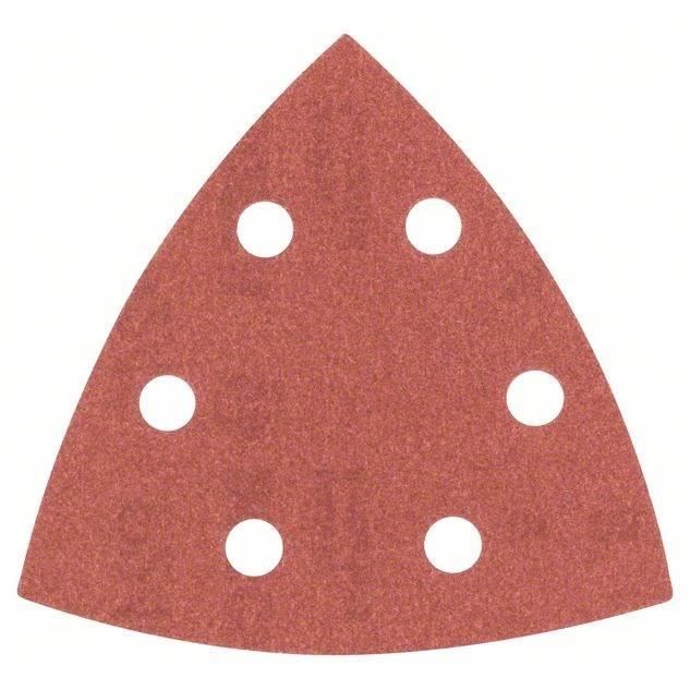 Lot De 5 Patins Abrasifs Delta 93x93 Mm – Grains Assortis, Auto-agrippant, Marque Scid