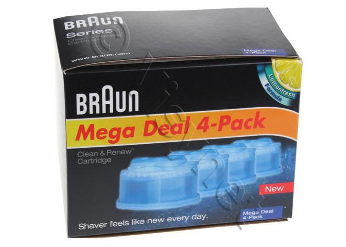 Braun Liquide nettoyage x4 recharges CCR4 - vue 3