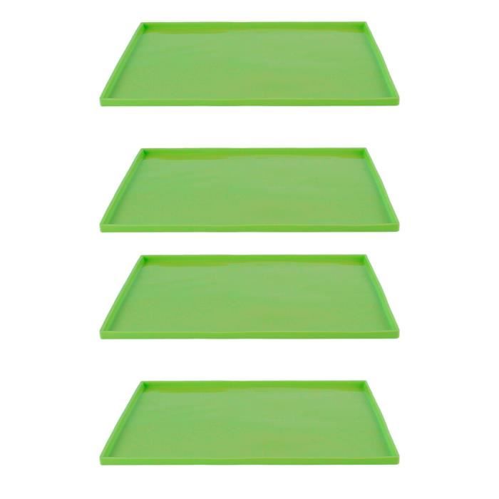 Plateaux De Déshydrateur - GOTOTOP - Silicone Alimentaire - 4 Tapis