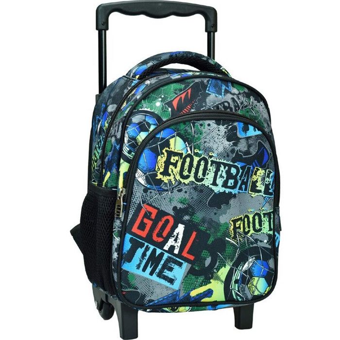 Sac à dos à roulettes Football Goal 31 CM Trolley maternelle Sac à dos à roulettes Football Goal 31 CM Trolley maternelle