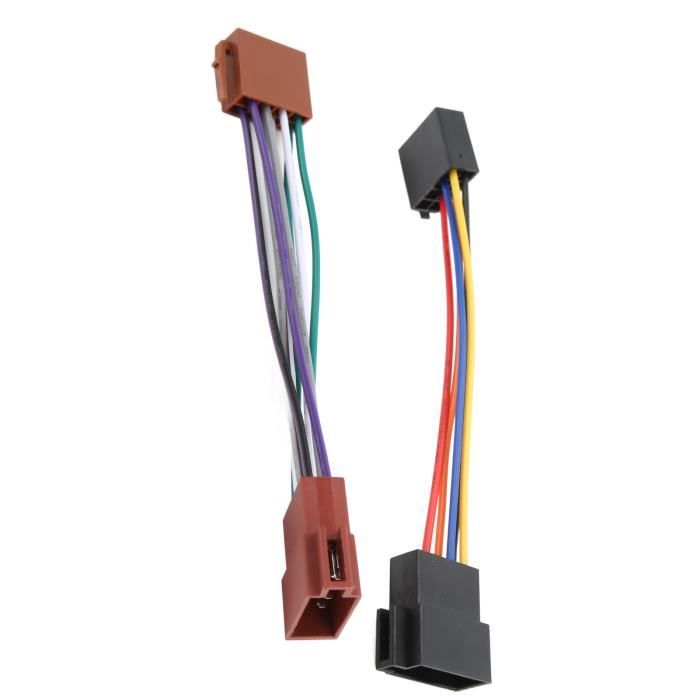 Acheter Adaptateur de connecteur de harnais femelle de bus ISO à 16  broches, adapté à Nc