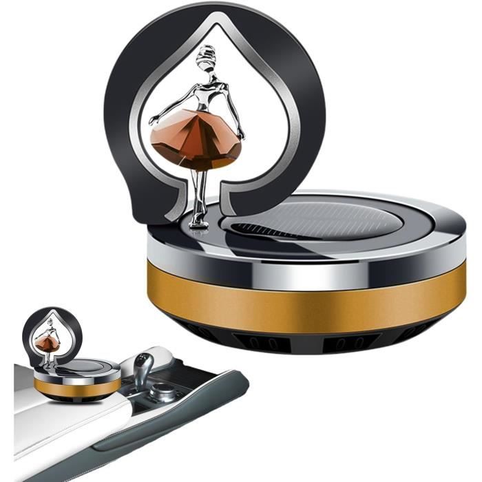 Diffuseur De Parfum Pour Voiture En Métal – Rechargeable Aux Huiles Essentielles – Désodorisant élégant Longue Durée