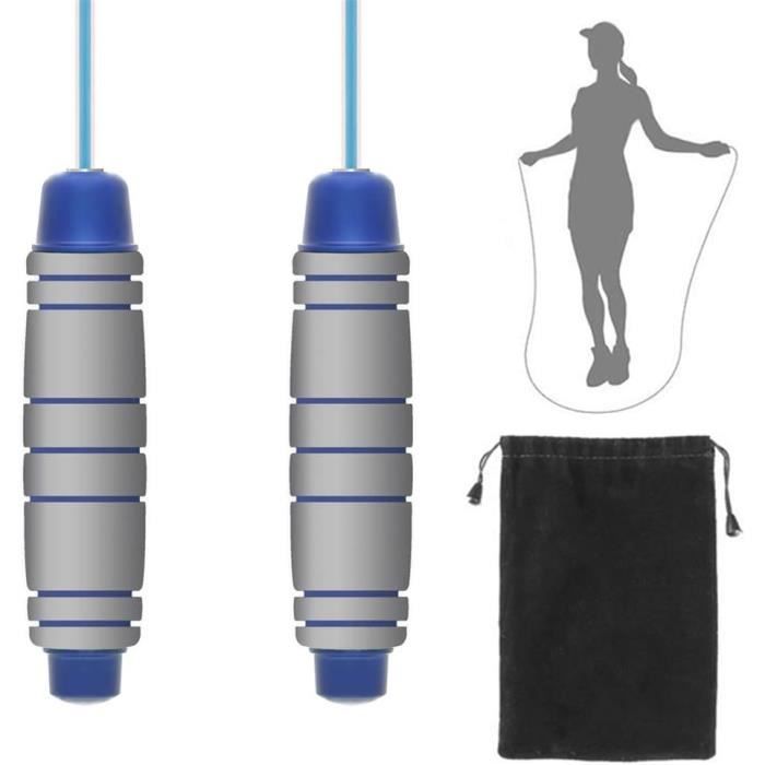 EnfanPoignée Antidérapante Corde À Sauter Exercice Fitness SporOutil