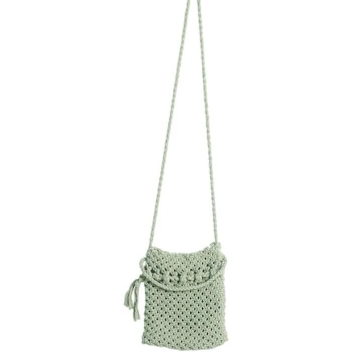 Sac à Main Femme En Paille Tissée - Grand Sac Bandoulière 38x27cm - Sac De Plage Été - Fermeture Magnétique