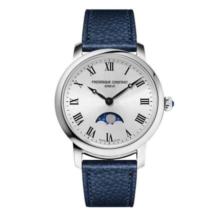 Montre - FREDERIQUE CONSTANT - FC-206RS1S6 - Cuir Bleu -