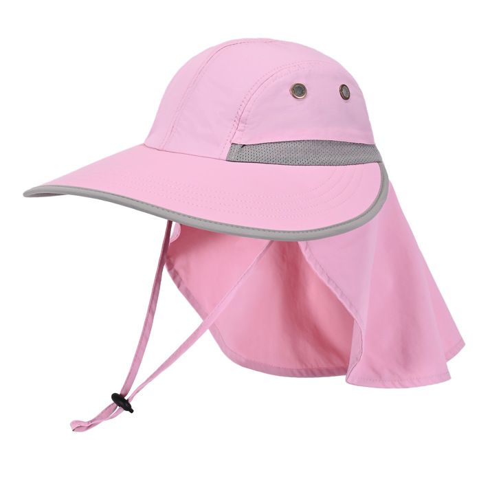Chapeau De Soleil XXL Zylioo Pour Femme/homme - Large Bord Et Rabat Nuque - Protection UV - Pour Randonnée, Pêche, Jardinage