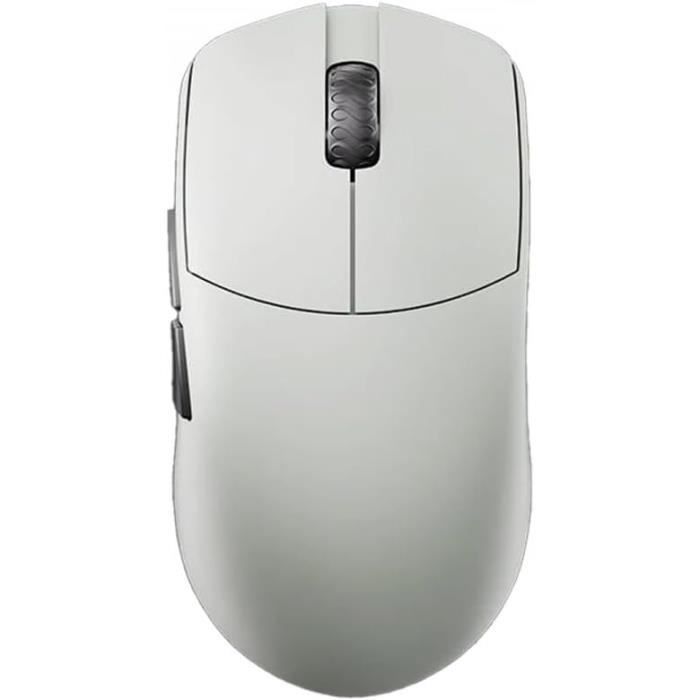 Souris de jeu – Lamzu – Maya – Ergonomique – Sans fil – 7 boutons – Gris nuage