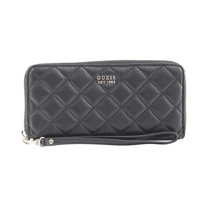 Portefeuille Guess Victoria Slg Black Achat Vente Portefeuille
