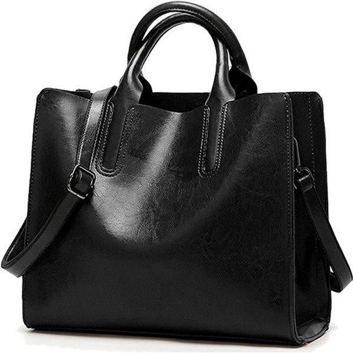Sac a main carre noir cheap