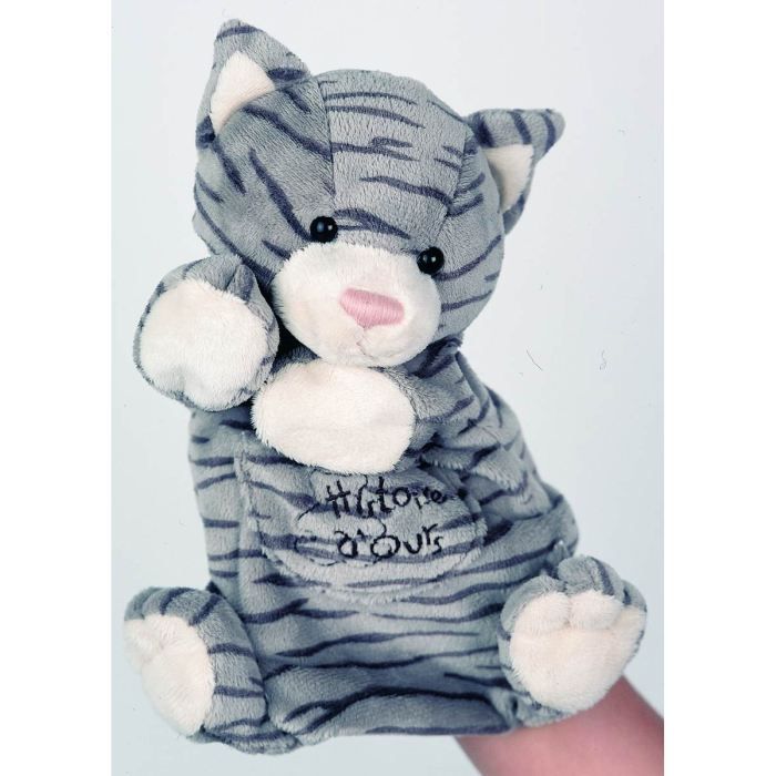 Histoire D Ours Ho1169 Marionnette Chat Tigre Cdiscount Jeux Jouets
