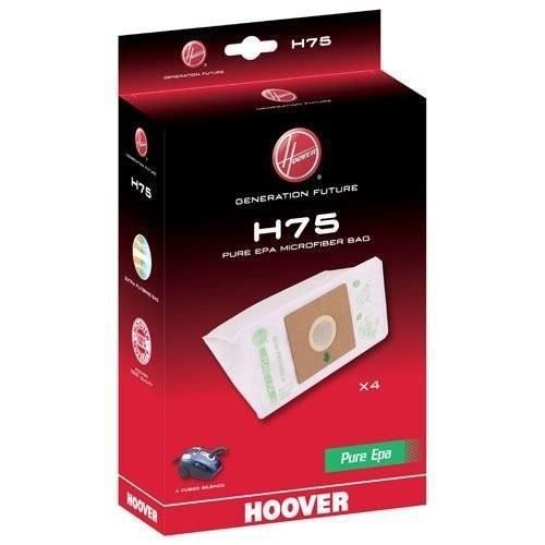 Sacs pour Aspirateur - HOOVER - H75 - 4 Sacs - Pièce dorigine - Collecte des poussières