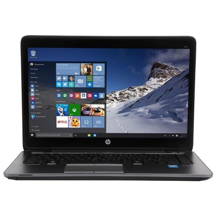 HP EliteBook 840-G1 - Intel Core i5 - 8 Go - HDD 500 Reconditionné - Hewlett-Packard reconditionné disponible sur Cdiscount Seconde Vie