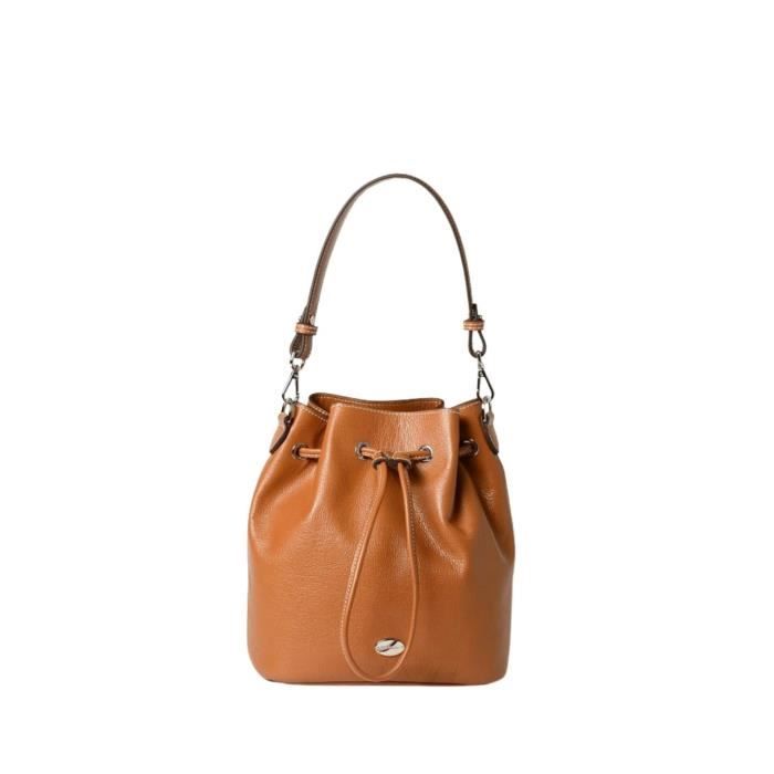 Sac seau Mac Douglas Teheran Buni Ref 58524 91 Chatain M 28 23 5