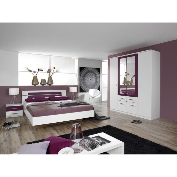 Chambre Adulte Complete Venise Ii Sans Tiroir Lit Achat Vente